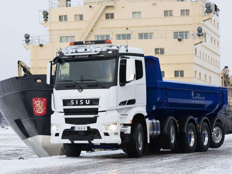  Sisu Polar 10x4 Tipper 2010 года  (фото 3 из 5)